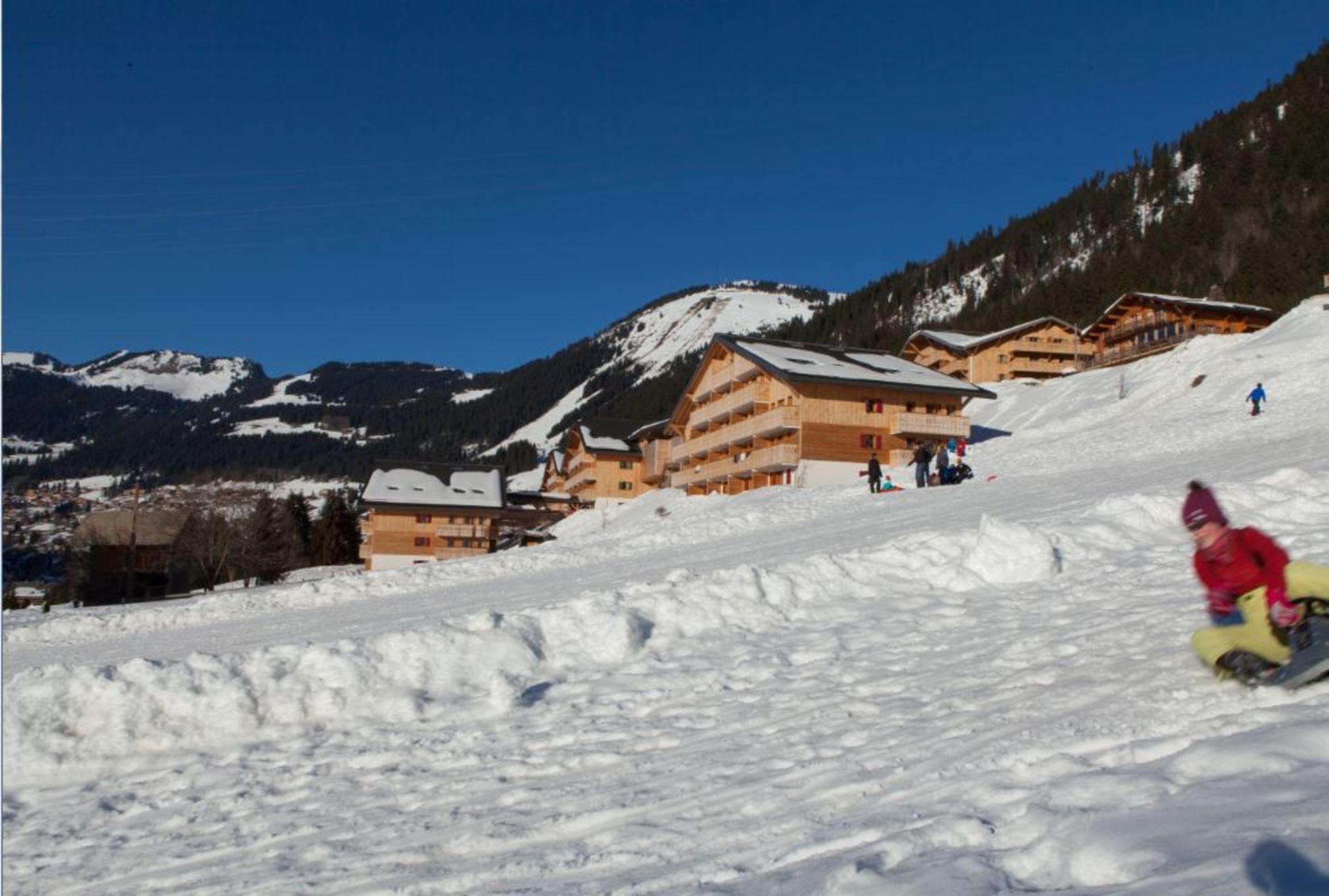 Résidence Néméa Le Grand Lodge Châtel Exterior foto