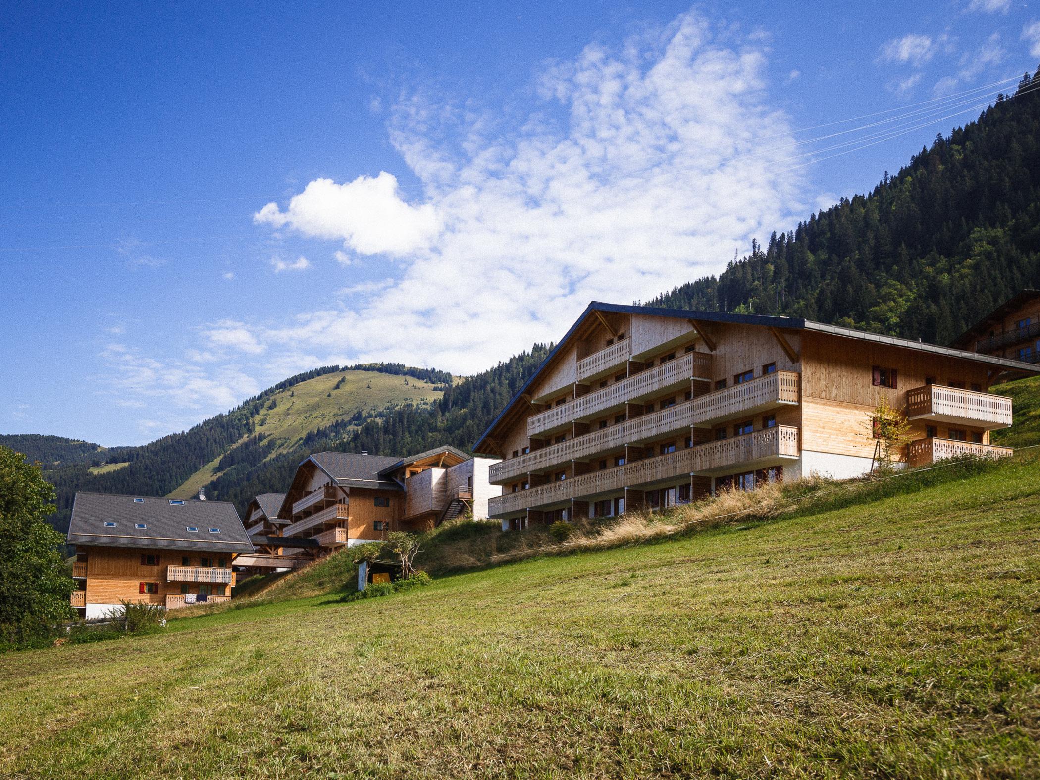 Résidence Néméa Le Grand Lodge Châtel Exterior foto