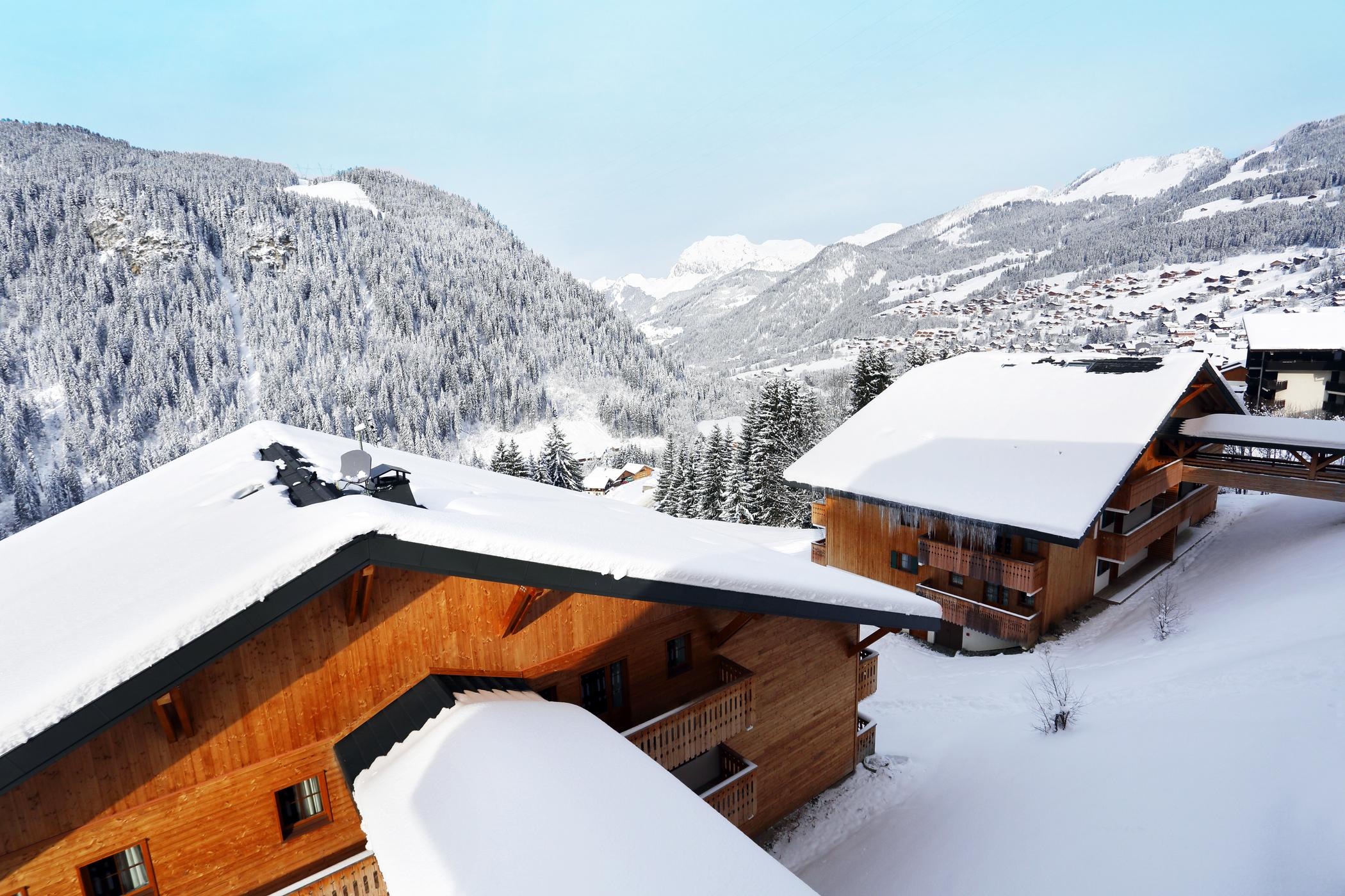 Résidence Néméa Le Grand Lodge Châtel Exterior foto