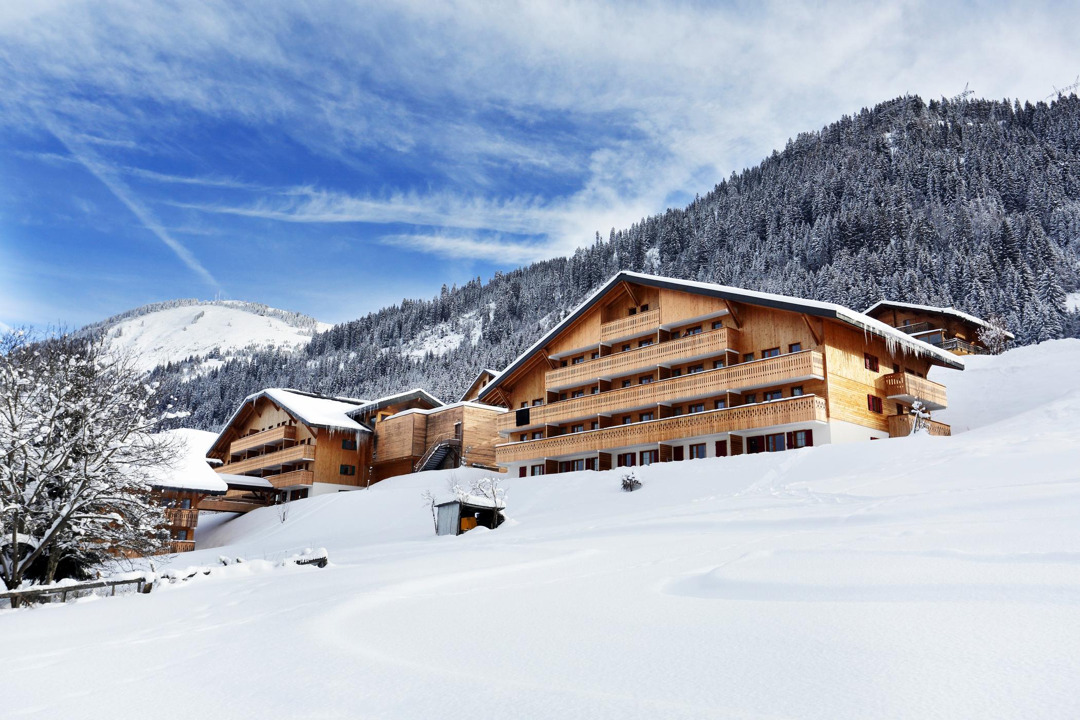 Résidence Néméa Le Grand Lodge Châtel Exterior foto