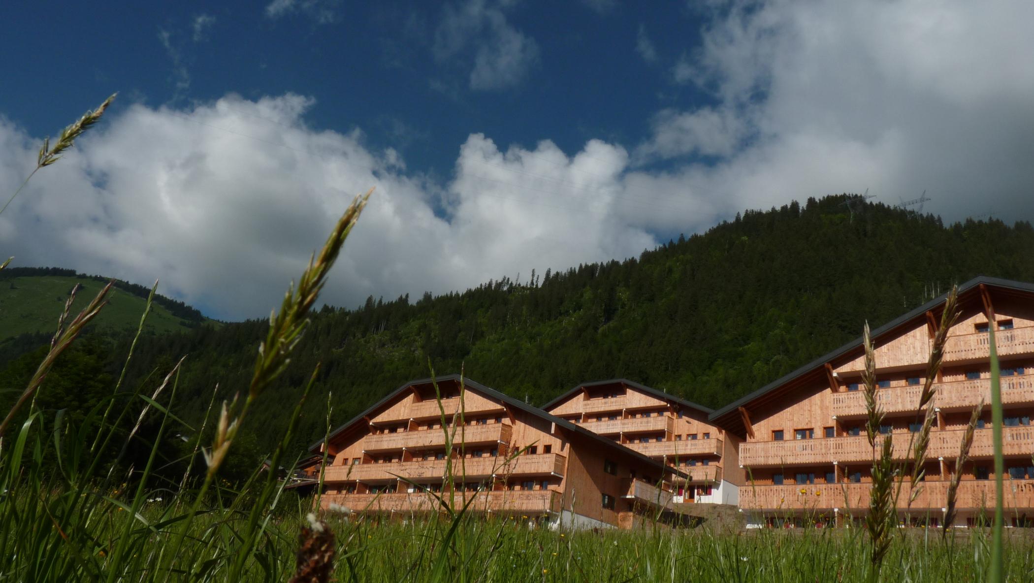 Résidence Néméa Le Grand Lodge Châtel Exterior foto