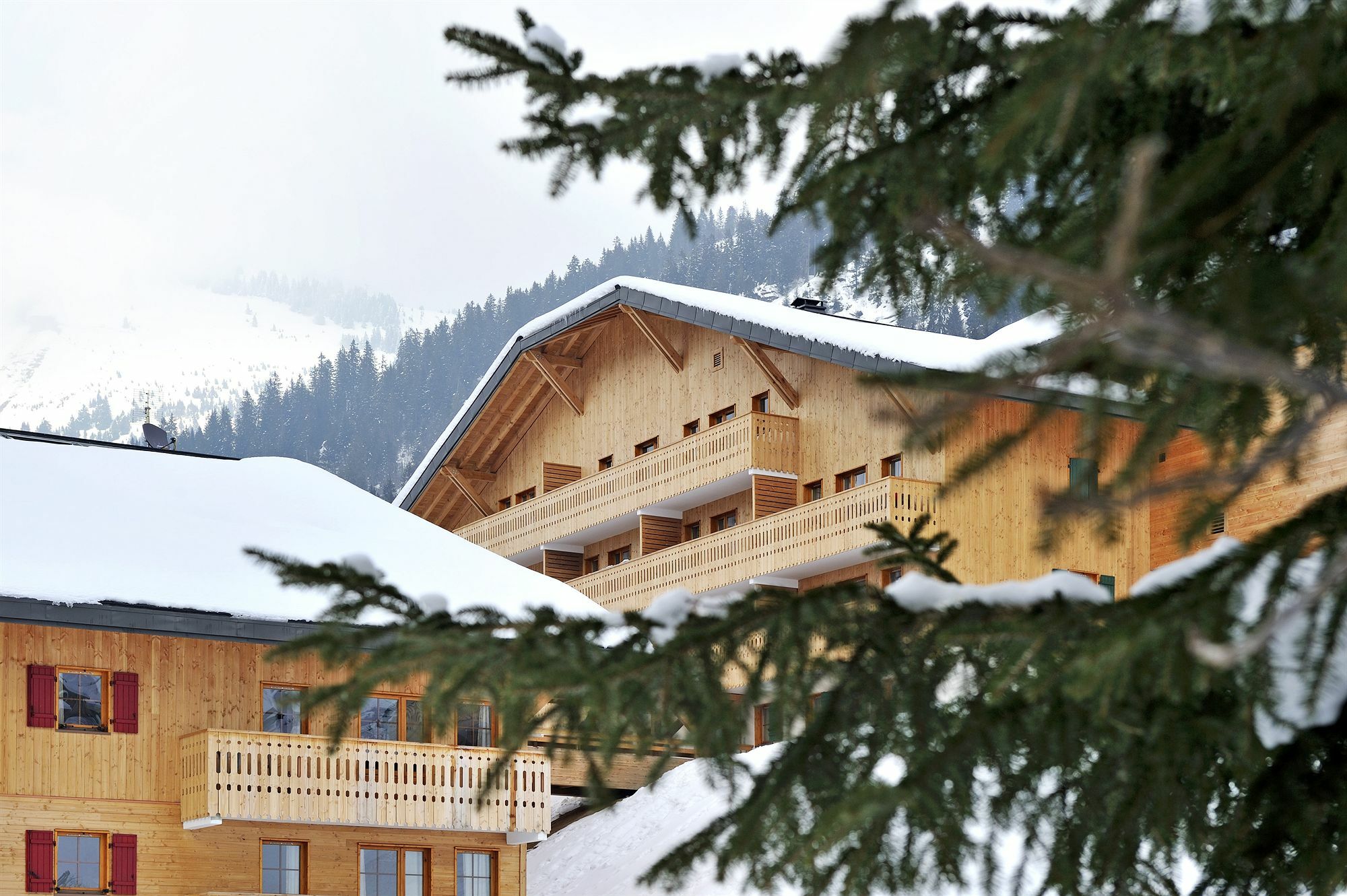 Résidence Néméa Le Grand Lodge Châtel Exterior foto